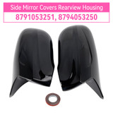 2006-2012 Lexus IS250 IS350 2006-2012 Base Side Mirror Covers Rearview Housing Black Generic