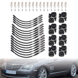 1998-2011 Mercedes-Benz C CL CLK ML Class 8x Ignition Coil+16x Spark plug +16x Wire Set UF359 Generic