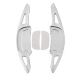 2019-2024 Mazda 3 Carbon Look Steering Wheel Paddle Shifter Extension Aluminium Silver Generic