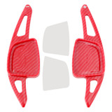 2023-2024 Audi Q6 Steering Wheel Paddle Shifter Extension Carbon Fiber Red Look Generic