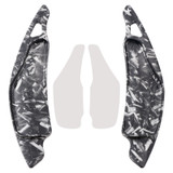 2005-2010 Toyota Ractis Steering Wheel Paddle Shifter Extension Black Forged Pattern Generic