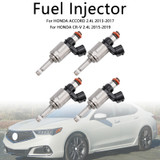 2013-2017 HONDA ACCORD 2.4L 4X Fuel Injector 16450-5LA-A01 Generic
