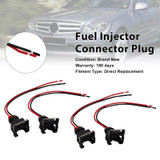 4-EV1 Fuel Injector Connector Plug Clip Pigtail Quick Disconnect Fit Daewoo