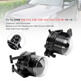 2004-2010 BMW E60 525I 528I 530I 535I 545I 550I M5 Pair Front Fog Light 63177897187 Black Generic