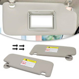 2011-2022 CHEVROLET Spark 2PCS Gray Sun Visor Left & Right 42478247 42478249 Generic