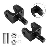 Black Foot Pegs Mounting Bracket fit for Sur Ron Light Bee X/S Segway X160 X260