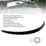 2014-2021Mercedes Benz C Class Coupe W205/C205 Rear Spoiler Gloss Black Generic