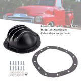 12 Bolt Black Aluminum Differential Rear End Cover For GM Chevy C10 8.75" truck