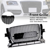 2009-2012 Audi Q5 SQ5 Front Bumper Grill Grille 8R0853651B Chrome/Black Generic