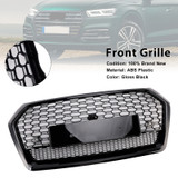 2018-2020 Audi Q5 SQ5 RSQ5 Style Front Honeycomb Mesh Grille Gloss Black Generic