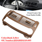 2003-2008 Mercedes Benz E-Class W211 Front Center Air Vent Outlet Grille Dark Yellow Generic