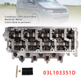 Cylinder Head Complete 03L103351D For VW Multivan Van V VI T5 T6 2.0 TDI 16V CFCA