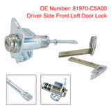 2016-2020 Kia Sorento Driver Side Front Left Door Lock With 2 Keys 81970-C5A00 Generic