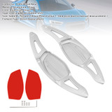 2016-2022 Audi R8 RS3 RS4 RS5 Steering Wheel Paddle Shifter Extension Aluminium Silver Generic