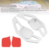 2013-2018 Kia Forte K3 K7 Cerato Cadenza Ceed SW/GT Steering Wheel Paddle Shifter Extension Aluminium Silver Generic