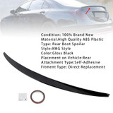 2014-2020 Mercedes-Benz S Class W222 4-Door Sedan Rear Boot Spoiler AMG Style Gloss Black