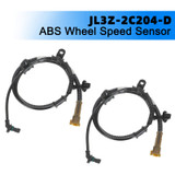 2018-2023 Lincoln Navigator Front Left+Right ABS Wheel Speed Sensor JL3Z2C204D FL3Z2C204A Generic