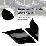 2014-2022 Touring Road Glide King Stretched Extended Side Covers Gloss Black Generic