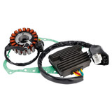 2005-2006 Honda PS 250 Big Ruckus Magneto Coil Stator+Voltage Regulator+Gasket Assy 31120-KTB-771 Generic