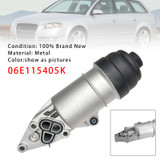 2009-2017 Audi Q5 Q7 Engine Oil Cooler Oil Filter Assembly 06E115405K Generic