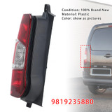 2018-2023 Peugeot Partner Left Side Rear Tail Light Back Lamp 9819235880 Generic