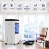 3-IN-1 Portable Evaporative Air Conditioner Cooler with Remote Control