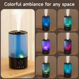Humidifiers for Bedroom, 3.2L Cool Mist Humidifier for Home Plant and Baby Nursery, Quiet Ultrasonic Humidifier with 360° Nozzle and Colorful Gradient Light, Auto Shut-Off