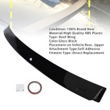 2004-2013 BMW 3 Series Saloon E90 models Rear Roof Spoiler Window Wing Gloss Black Generic