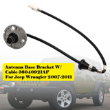 2007-2023 Jeep Wrangler Antenna Base Bracket W/ Cable 56040921AF Generic