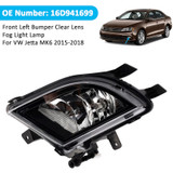2015-2018 VW Jetta MK6 Front Left Bumper Clear Lens Fog Light Lamp 16D941699 Generic
