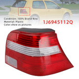 1997-2005 VW Golf Mk4 Hatchback Right Tail Light Lamp 1J6945112Q Red Generic
