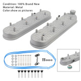 Aluminum Tall Valve Covers w/Coil Mounts For LS1/ LS2/ LS3/ LS6/ LS7 or Similar Soils with 72mm Bolt Spacing