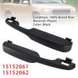 1999-2006 Cadillac Chevrolet GMC Rear Left+Right Door Handle Armrest 15152061 15152062 Generic