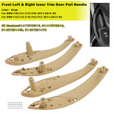 2013-2015 BMW ActiveHybrid 3 Base 4PCS Beige Inner Trim Door Pull Handle Generic