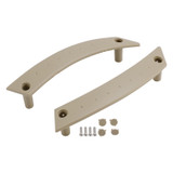Pair Interior Door Panel Pull Handle Repair Kit Tan For VW Beetle 2000-2010