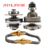 JF018 JF018E CVT Auto Transmission Pulley With Belt Chain For Nissan Gearbox 30Teeth
