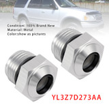 2001-2008 Ford F-150 2PCS Transmission Cooler Oil Tube Connector YL3Z7D273AA Generic