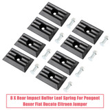 2006- Ducato 8X Rear Impact Buffer Leaf Spring 1362685080 Generic