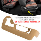 2011-2014 Ford F150 Front Right Seat Bottom Side Trim Cover BL3Z-1562186-AA Beige Generic