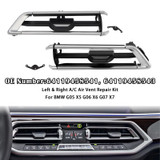 2019-2021 BMW G05 G06 G07 X5 X6 X7 Left+Right A/C Air Vent Repair Kit 64119458541 64119458543 Generic