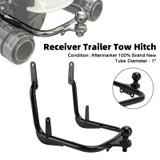 2009-2023 Harley Receiver Trailer Tow Hitch Black Generic