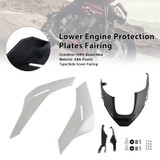 2023-2025 Triumph Street Triple 765 R/RS Lower Engine Protection Plates Fairing White Generic