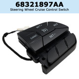 2014-2024 Jeep Cherokee Steering Wheel Cruise Control Switch 68321897AA Generic