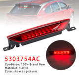 2007-2021 Jeep Compass Grand Cherokee Rear High Mount Third Brake Light Lamp 5303754AC Red Generic