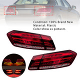 2014 Mercedes-Benz E250/E350/E400/E550/E63 AMG/E63 AMG S 4PCS Left Right Inner Outer LED Rear Tail Light Brake Lamp Generic