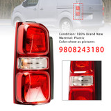 2016-2021 Citroen Dispatch Space tourer Left Rear Tail Light Halogen 9808243180 Generic
