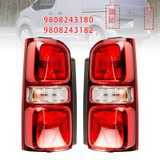 2019-2021 Vauxhall Vivaro Left+Right Rear Tail Light Halogen 9808243180 9808243182 Generic