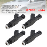 1998-2008 Ford Falcon LTD 4Pcs Fuel Injector 0280155844 Generic