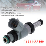 2013-2016 Scion FR-S H4 2.0L 1Pcs Fuel Injector 16611-AA860 Generic