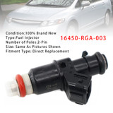 2010-2014 Honda Insight Hybrid 1.3L 1Pcs Fuel Injector 16450-RGA-003 Generic
